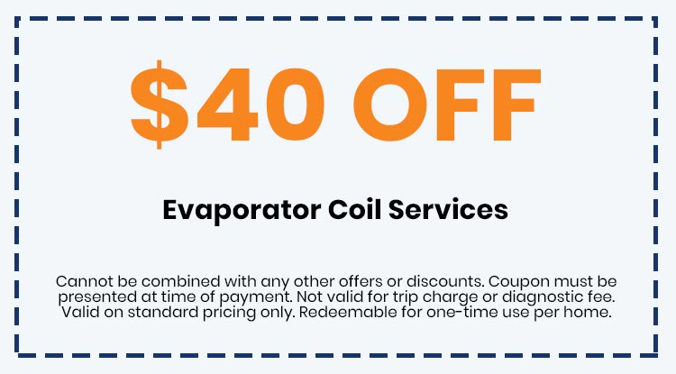 Discounts on Evaporator Coil Services