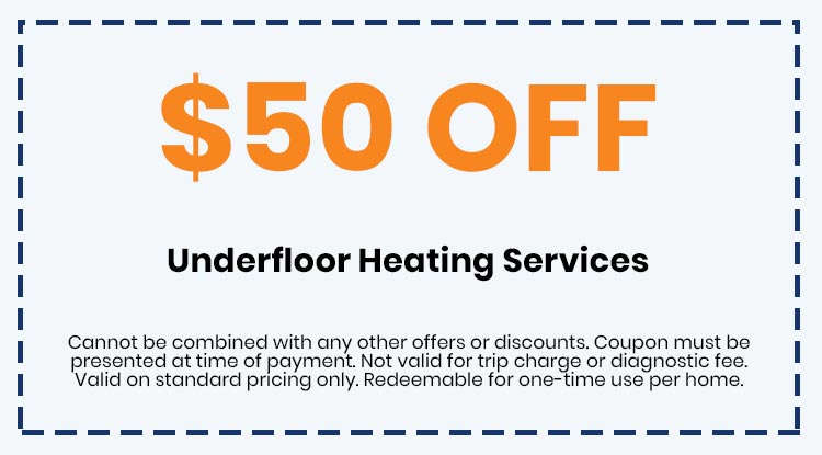 Discounts on Underfloor Heating Services