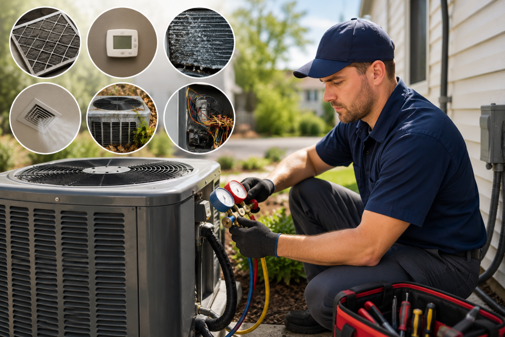 early hvac repair warning signs miamisburg oh