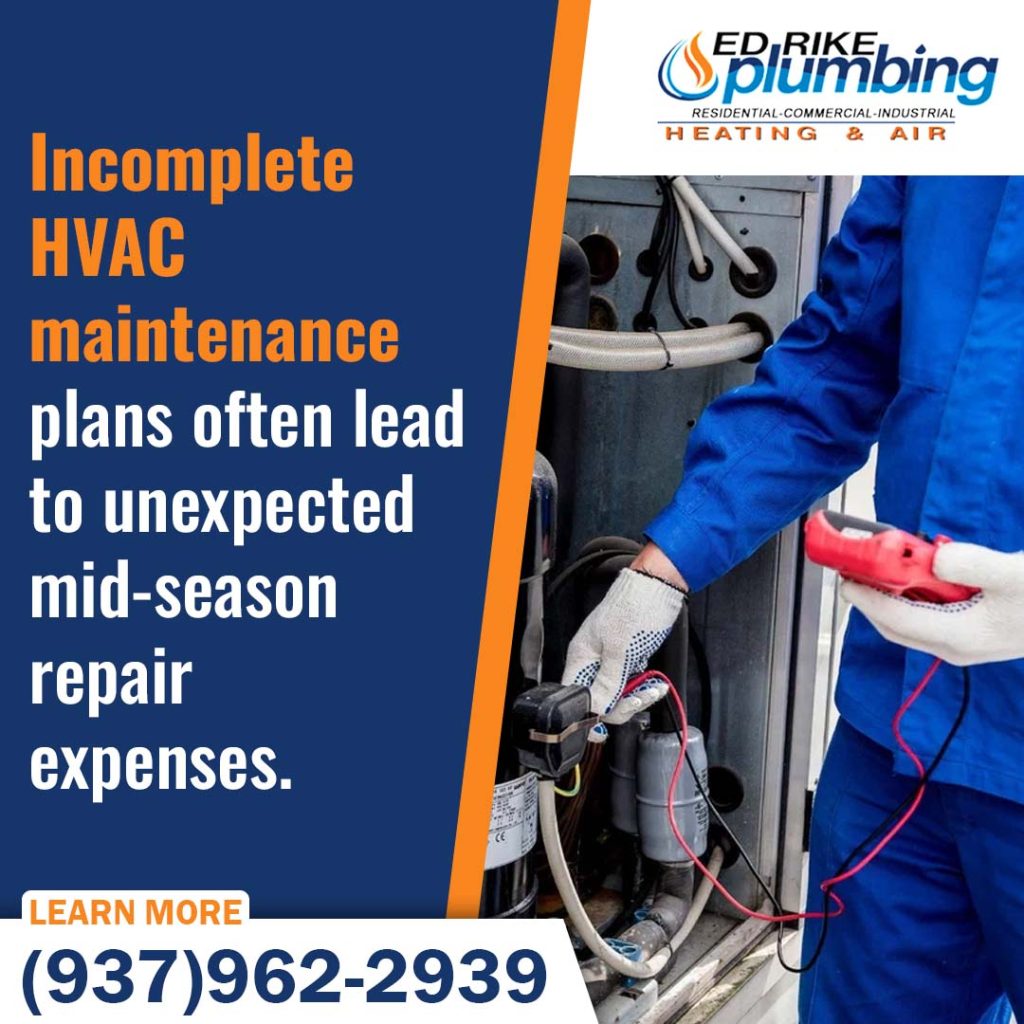 HVAC maintenance plan