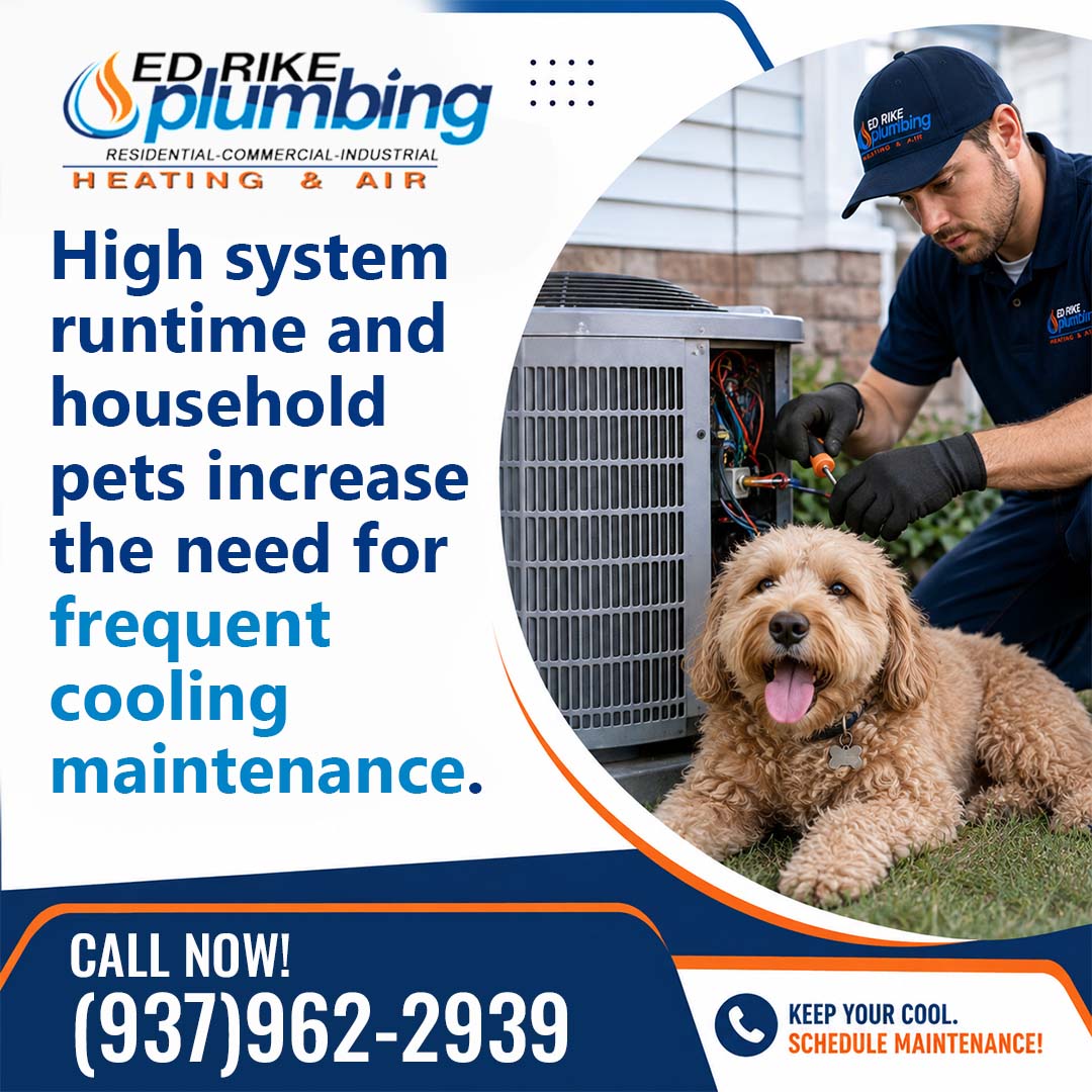 How Often Should You Schedule AC Maintenance in Lewisburg, OH? 1 HVAC technician performing AC maintenance